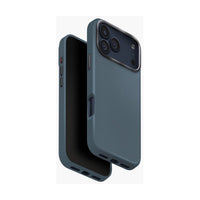 Uniq Lyden Case for iPhone 17 Pro Max Ash Blue - Vegan Leather