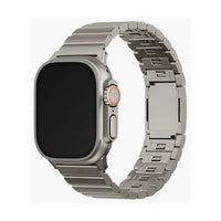 Uniq Strova Mag Apple Watch Self-Adjustable Steel Link Band - Titanium