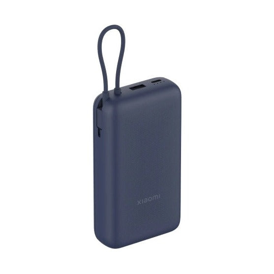 XIAOMI 33W POWER BANK 20000MAH INTEGRATED CABLE – BLUE