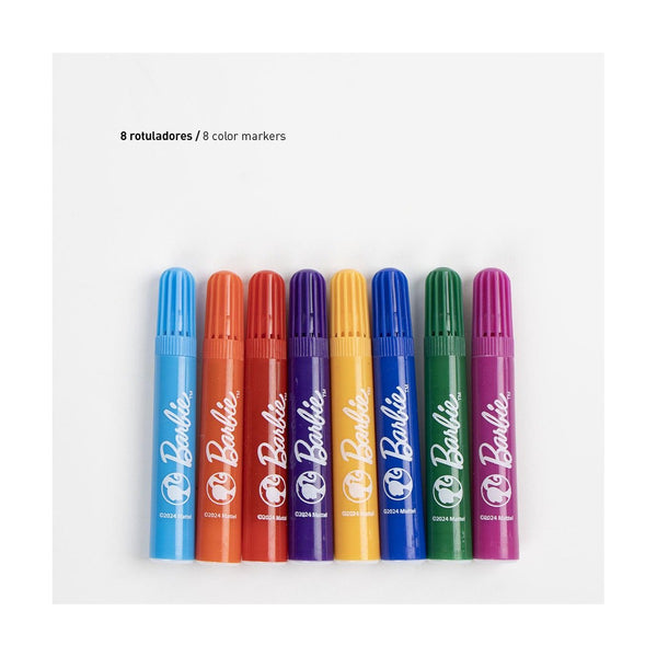 Cerda - Colouring Stationery Set Display Barbie