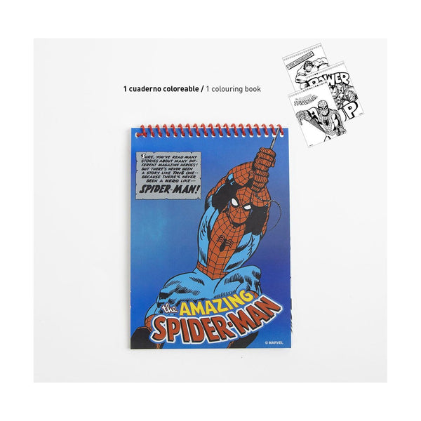 Cerda - Colouring Stationery Set Display Marvel