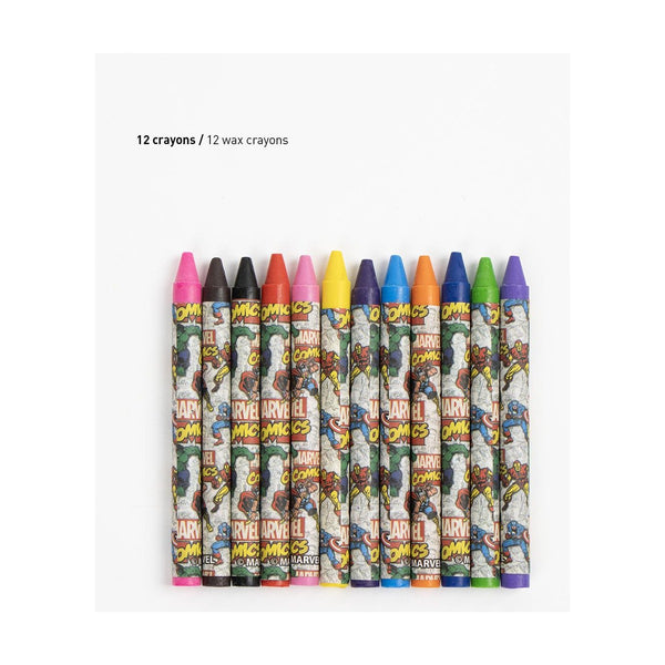 Cerda - Colouring Stationery Set Display Marvel