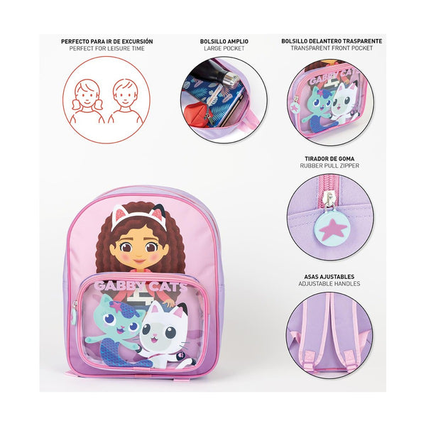 Cerda - Kids Backpack Gabby's Dollhouse