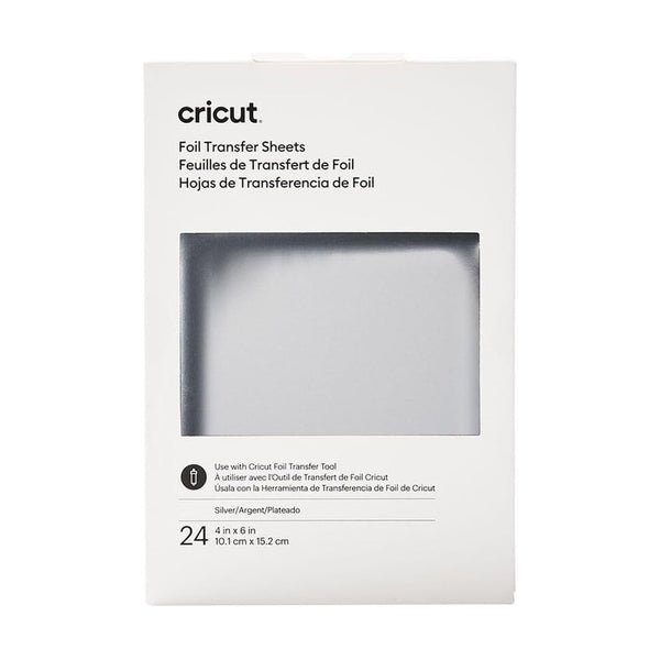 Cricut Transfer Foil Sheets 10x15cm 24 sheets (Silver)