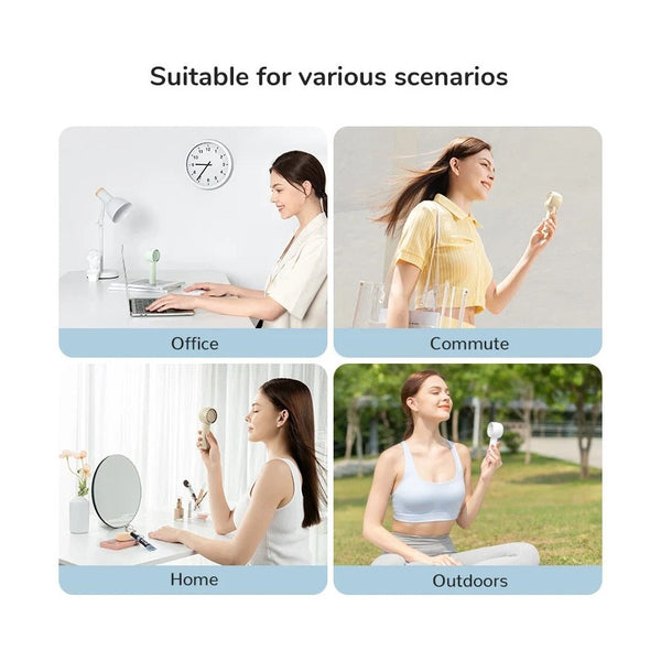 Portable Fan Jisu Life Handheld Fan Life5 (4500Nah) - Fa42-11 -  Green