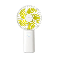 Jisulife Life3 Rechargeable Table Fan, Compact Cordless Desktop Fan, White