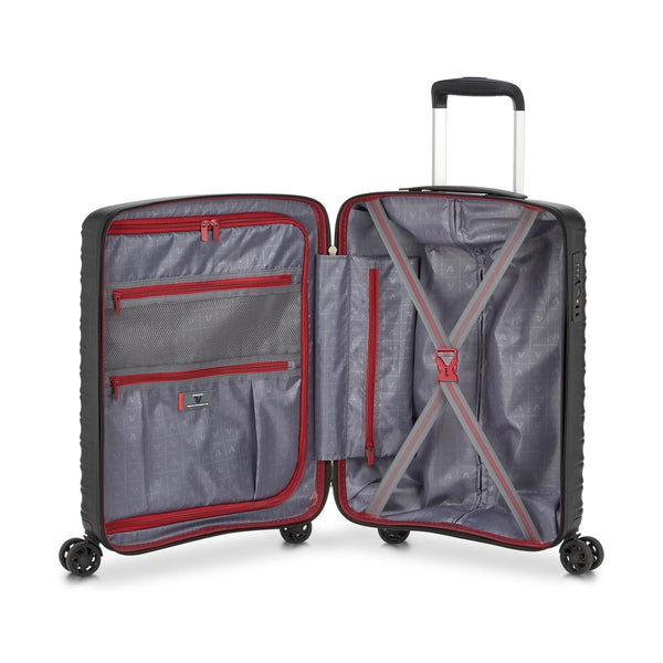 RC - WAVE 3PC TROLLEY LUGGAGE SET,  Black