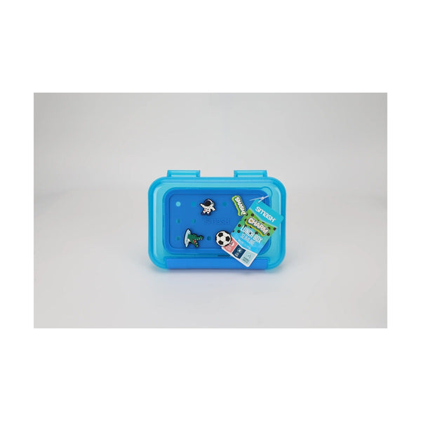 Smash - Slimline 4 Charm Lunchbox Blue