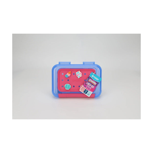 Smash - Slimline 4 Charm Lunchbox Purple