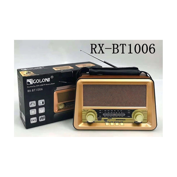 Anbernic - Radio Golon RX-BT1006 Portable Wireless Radio