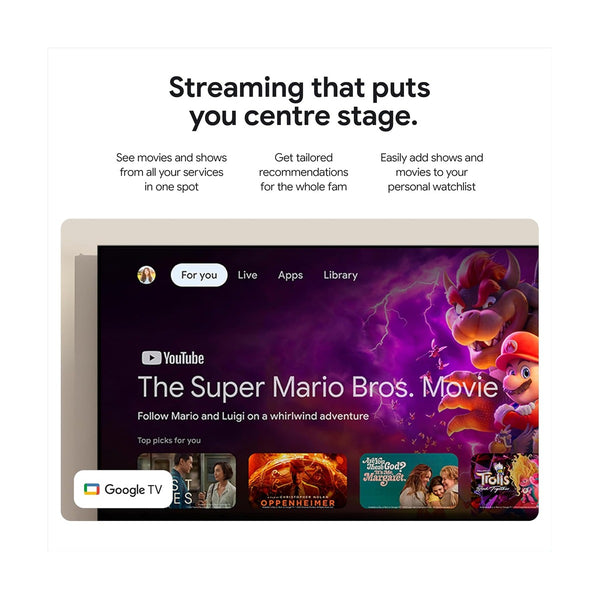Google Tv Streamer 4K - Porcelain