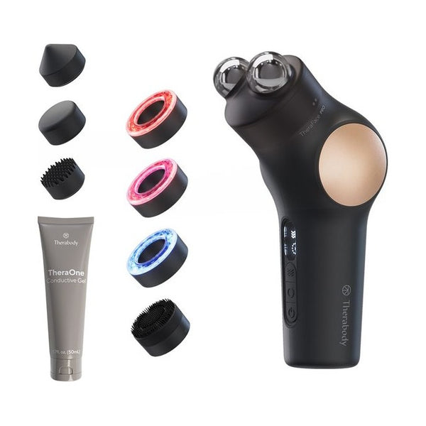 Portable Massager Theraface Pro - Black - Eu/Uk With LED