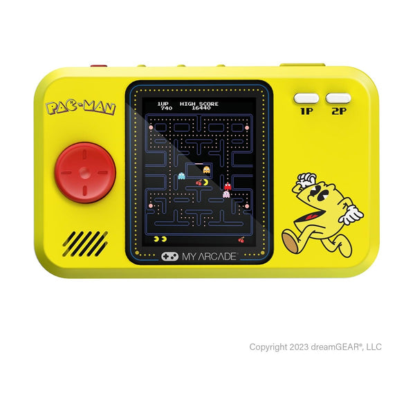 My Arcade VIDEO GAME - POCKET PLAYER PRO+ TRAVEL CASE PAC-MAN PORTABLE GAMING SYSTEM WITH CASE