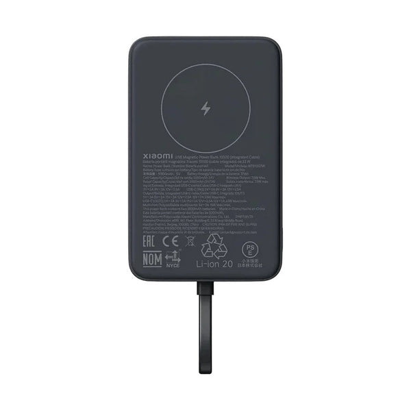 Xiaomi 33W Magnetic Pb 10000-Integrated Cable - Black