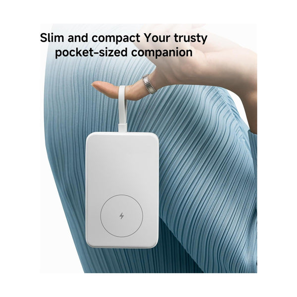 Xiaomi 33W Magnetic Pb 10000-Integrated Cable - White