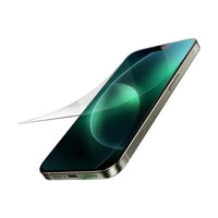 Green Lion 9H Steve HD Glass Protector for iPhone 16 Pro - Black Edge/Clear