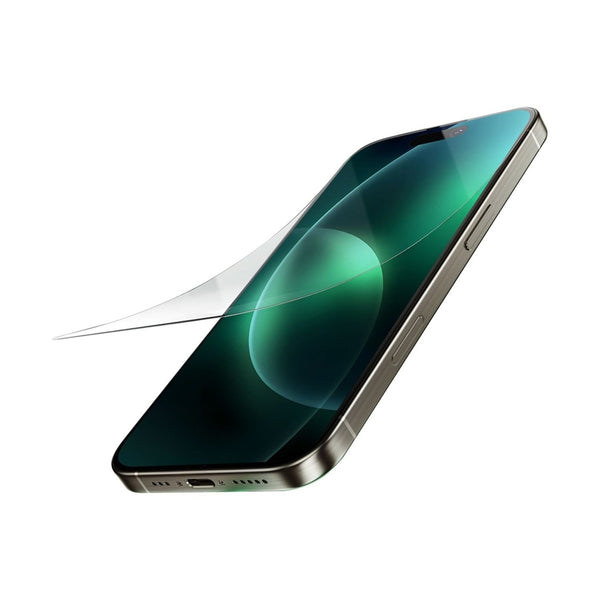 Green Lion 9H Steve HD Glass Protector for iPhone 16 Pro Max  - Black Edge/Clear