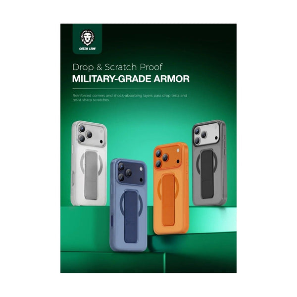 Green Lion Grip 360 Mag Safe For Ip 17 Pro - Orange