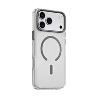 جراب Green Lion مطفي بتقنية MagSafe لهاتف iPhone 17 Pro، لون رمادي - مقاوم للاصفرار