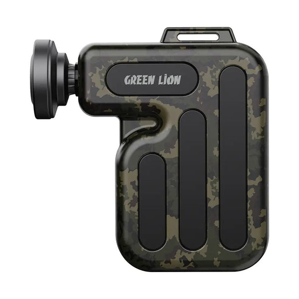 Green Lion Minion Mini Massage Gun - Army Green