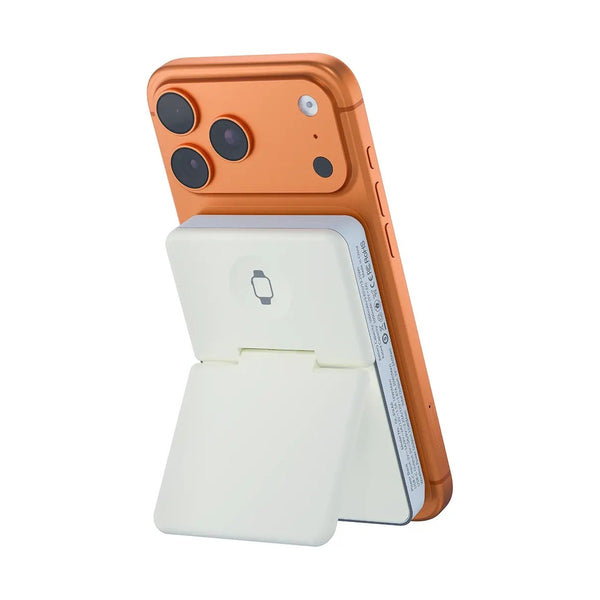 Green Lion Mirror Mag 5000mAh Power Bank - White