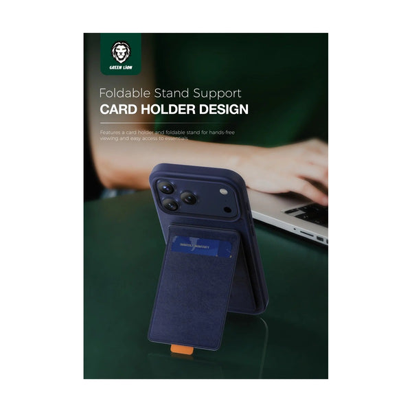 Green Lion Regal Magsafe Case For iPhone 17 Pro Max -
Blue