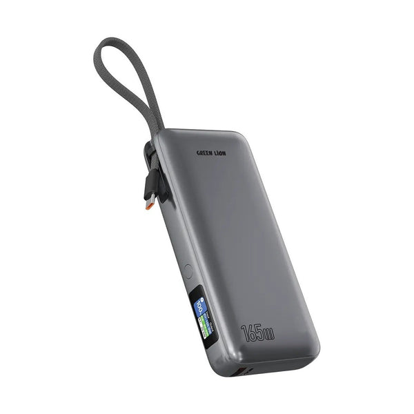 Green Lion Tron X Power Bank 20000mAh PD 165W - Gray