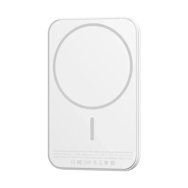 Green Lion Ultra Slim Mag 4000mAh Power Bank - Silver