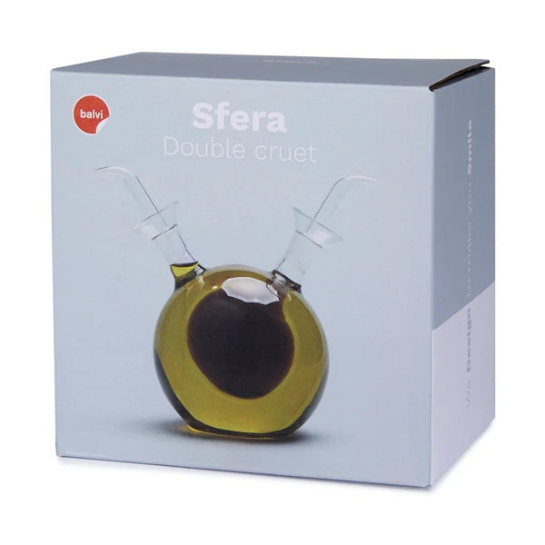 Balvi Cruet,Sfera,double,borosilicate