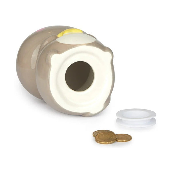 Balvi Coin bank,Kawaii Starry,gray,ceramic