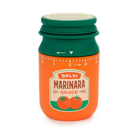Balvi Marinara Kitchen Timer Red - Mechanical 60 Minute Jar Timer