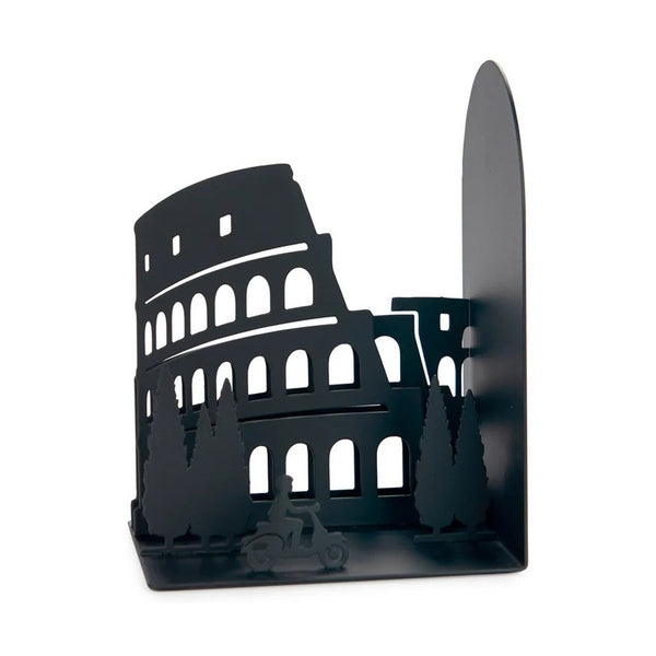 Balvi Bookend,Rome,black,metal