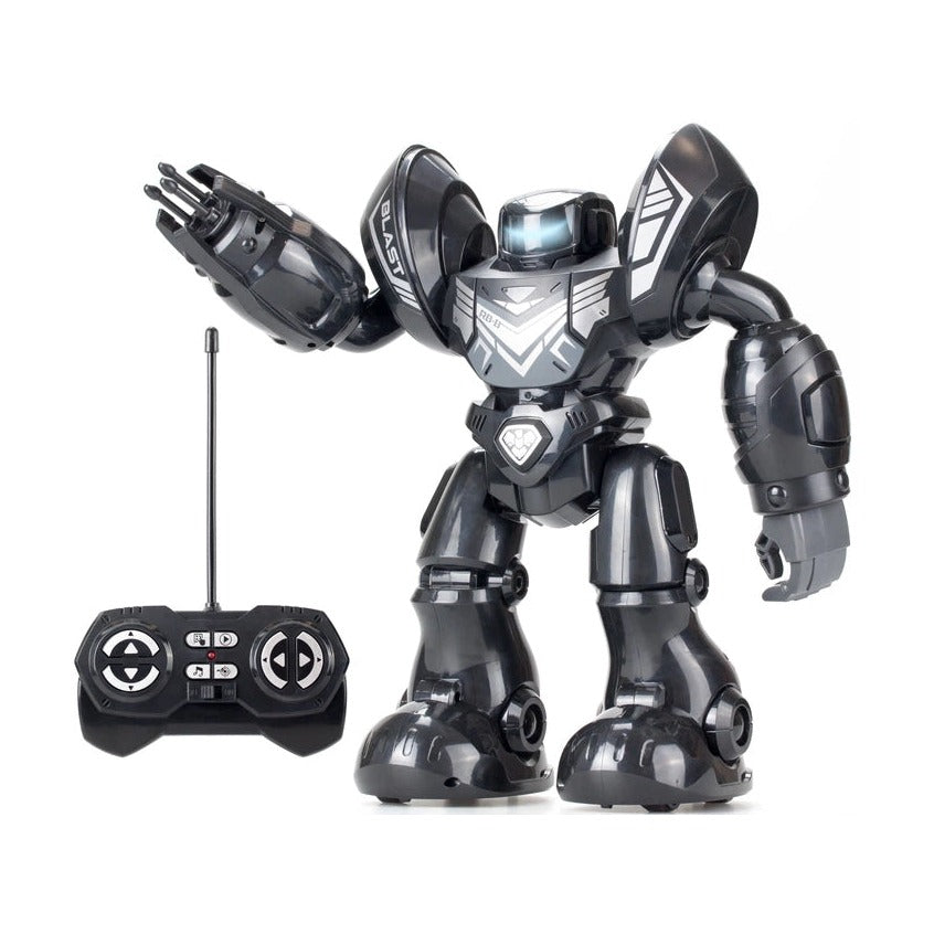 Silverlit Robo Blast Blue - Remote Control Robot With Dart Launcher