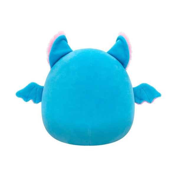 SQCR - Medium Plush 12" Squishmallows Boyle - Blue Fruit Bat W/Pink Belly - Fuzz-A-Mallows