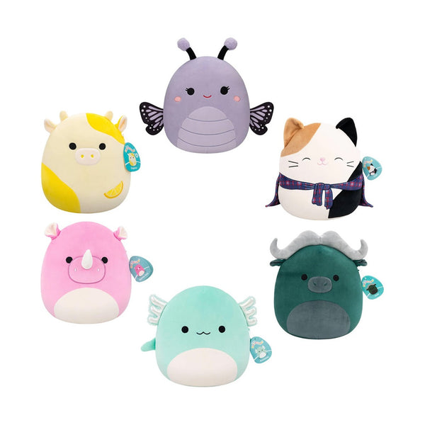 SQCR - Medium Plush 12" Squishmallows Dagmar - Lemon Cow