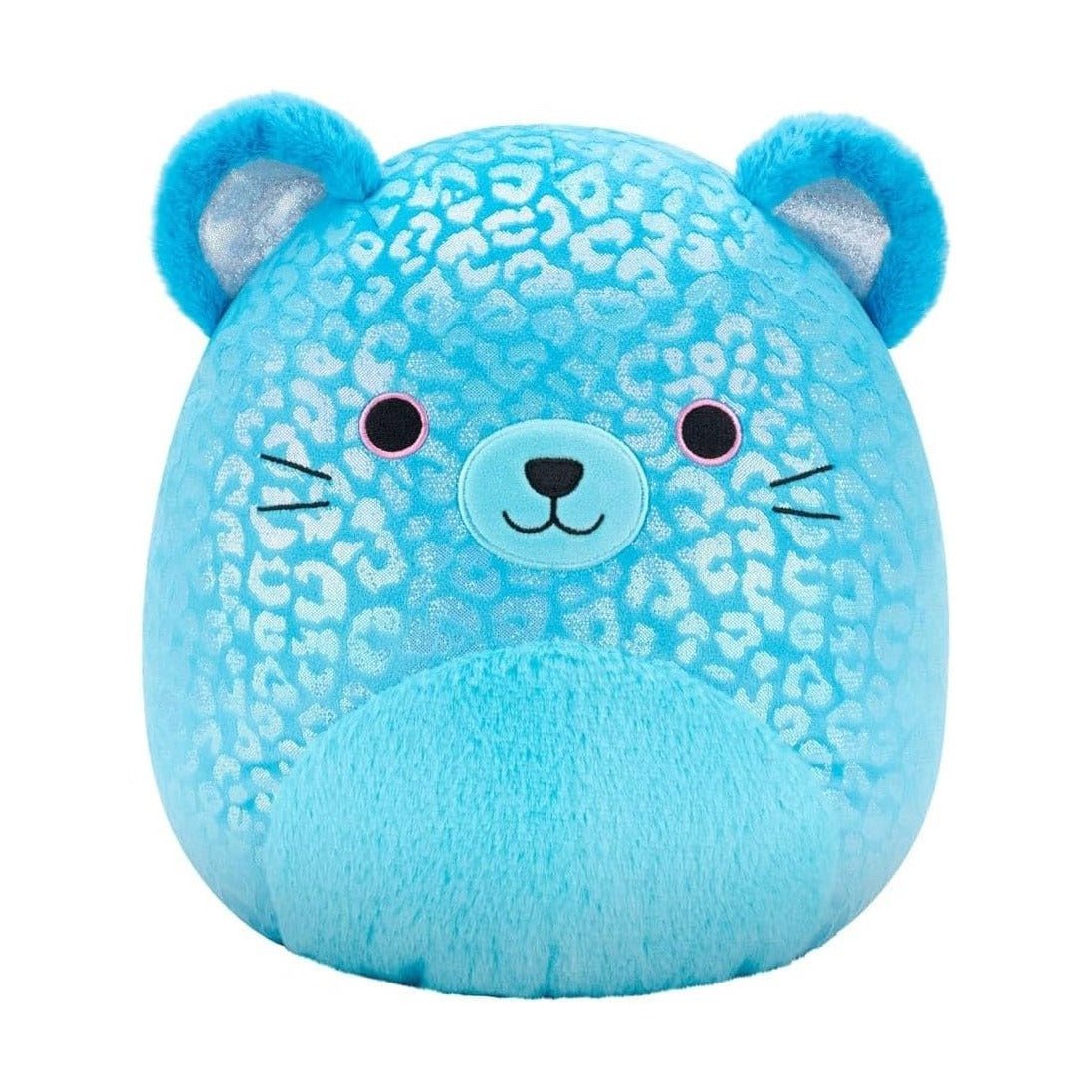 SQCR - Medium Plush 12" Squishmallows Sarge - Blue Jaguar W/Iridescent Spots