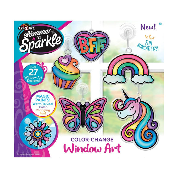 Cra-Z-Art - Shimmer N Sparkle Colour Changing Window Art