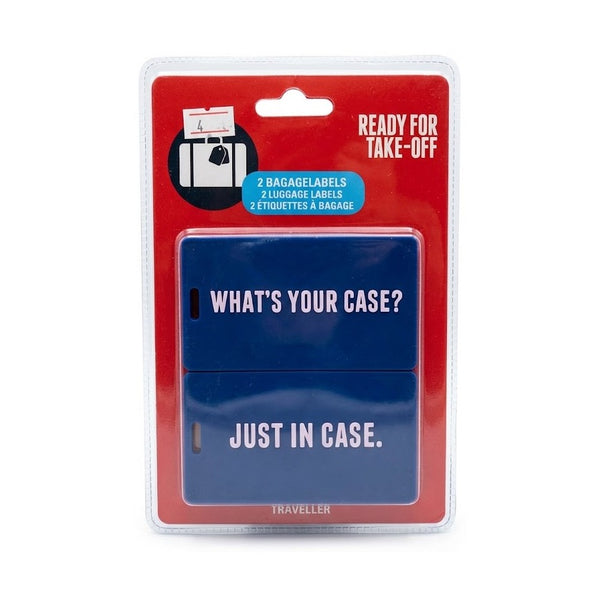 BG - RFTO luggage tag 2pcs blue