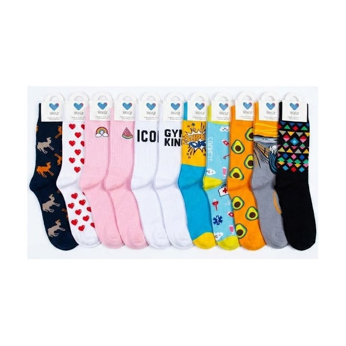 Socks with Different Patterns