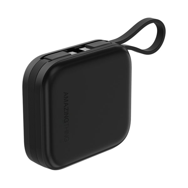 Amazingthing Thunder Go 10000mAh Power Bank - 2 Built In USB-C Cables