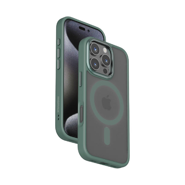 MOMAX PLAY MAGNETIC CASE FOR IPHONE 16 PRO MAX 6.9 - GREEN