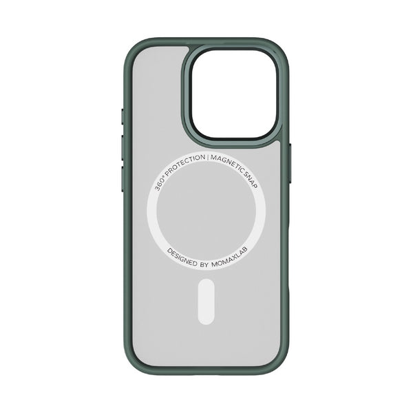 MOMAX PLAY MAGNETIC CASE FOR IPHONE 16 PRO MAX 6.9 - GREEN