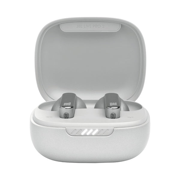 JBL - Live Pro2 In-Ear Headphones with Noise Cancelling , Silver