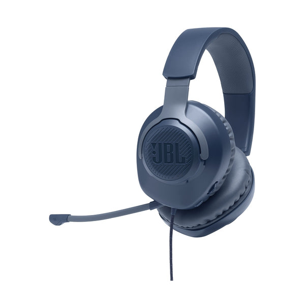 JBL - Quantum 100 Wired Gaming Headset, Blue