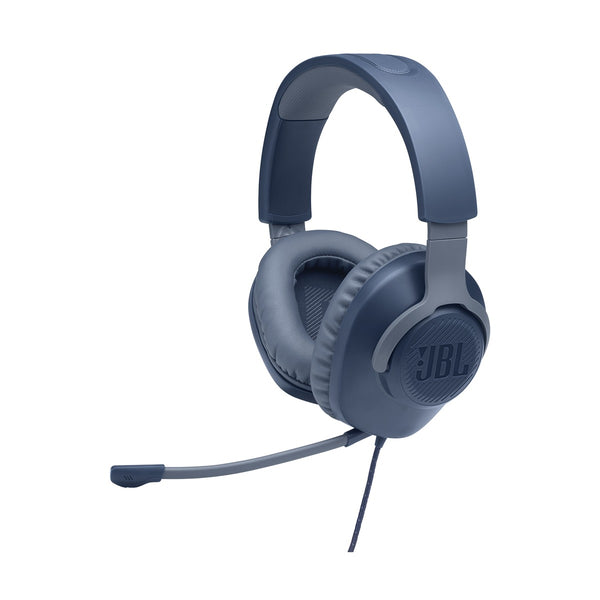 JBL - Quantum 100 Wired Gaming Headset, Blue