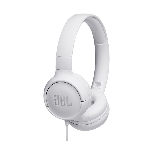 JBL - Tune 500 Wired On Ear headphones, White