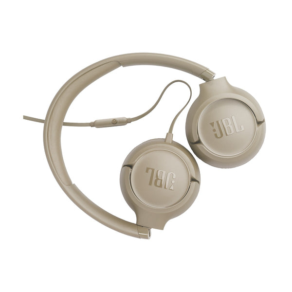 JBL - Tune 530 Headset Wired Head-band, Beige