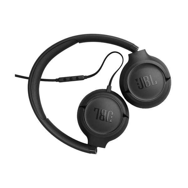 JBL - Tune 530C Comfortable Wired Headphones, Black