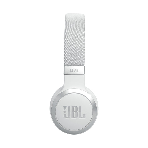 JBL - Live 670NC  Wireless On-Ear ANC Headphones, White