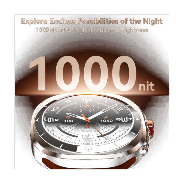 Joyroom Amoled Venture Series Jr-Fv2 Smart Watch - Sunset Orange& Glight Grey